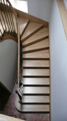 Escalier en bois  à Chantilly