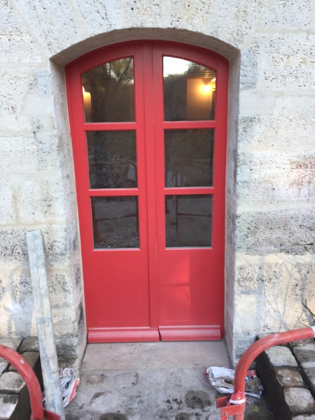 Porte fenêtre bois  à Pontpoint