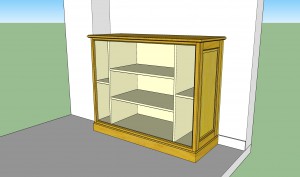 meuble-bas-en bois à Pontpoint